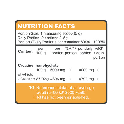 Creatine | Monohydrate (Natural)